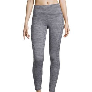 Xersion Gray Fleece Lined Workout Legging Size M